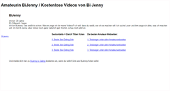 Desktop Screenshot of bijenny.info